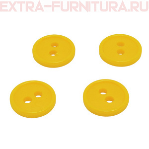 Пуговицы 11/2 желтые, упаковка 1000 шт.