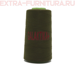 Нитки GALAKTIKA  40/2 п/э  4000 ярдов, цв.423 хаки темный