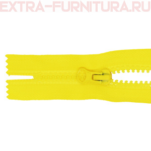 Молния Трактор Т5 1 замок 18см, цв.110 желтый, LOGO, н/р
