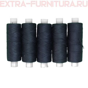 Нить джинсовая цв. синий ассорти 5 кат. 250м