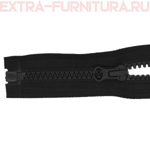 Молния Трактор Т5 1 замок 50см, цв. 322 черный, LOGO