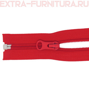Молния Спираль разъемная дл. 70см, Т5, цв.148 красный LOGO