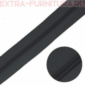 Молния рулонная спираль тип Т3, цв.312 серый, пл.8,3 гр/м