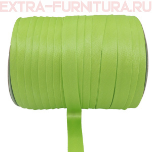 Косая бейка 16мм 132м цв.125 салатовый ЕВРО