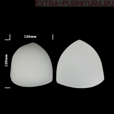 Чашечки корсетные арт.TBY-07.01 с равномер.наполнением р.12  цв,белый уп.10пар