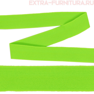Тесьма шир.20мм трикотажная Лампас цв.неон уп.50м