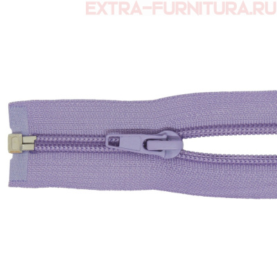 Молния Спираль разъемная Т5, дл. 80см, цв.166 сирень