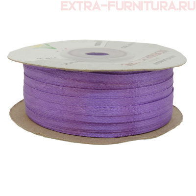 Лента атласная  3 мм  цв.171 фиолетовый рул.100м