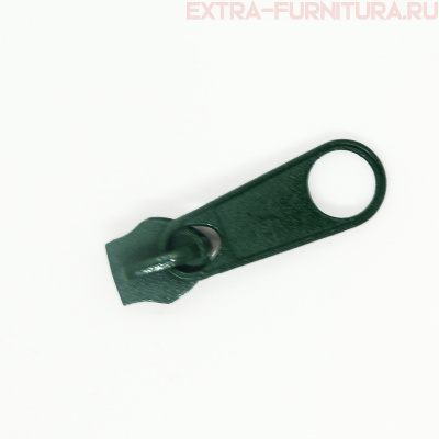 Бегунок к рулонной молнии тип 5, цв.272 зеленый